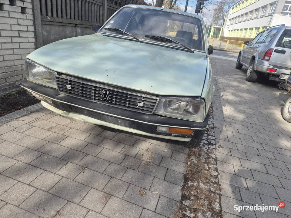 Peugeot 505 STI 83 r już rzadkość KLASYK nieuszkodzony łódzkie Łódź sprzedam