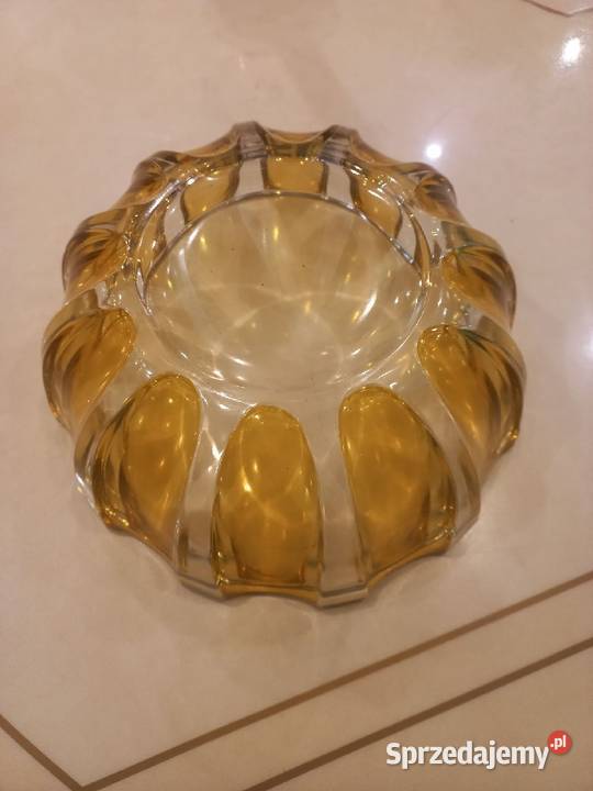 Piękny zestaw ze szkła dwubarwnego w masie Łódź sprzedam