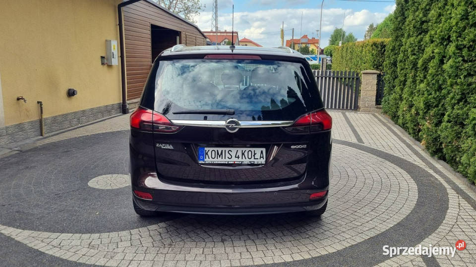 Opel Zafira Serwis 14 Turbo Pakiet Zima czujnik parkowania Płońsk