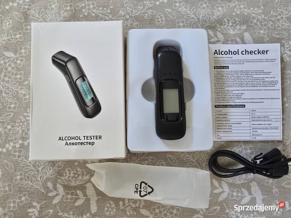 Alkotester alkomat pomorskie Czarna Woda
