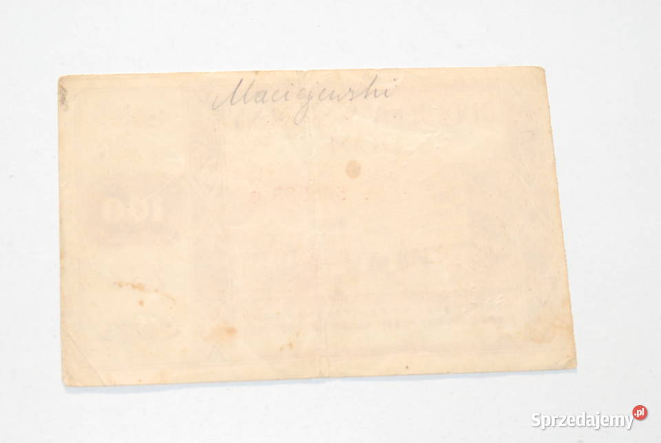 Stary bon 100 budujemy wspólny dom antyk sprzedam