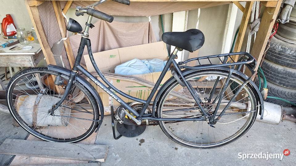 Rower retro Gazelle Koninkluge dieren Miejskie Konin