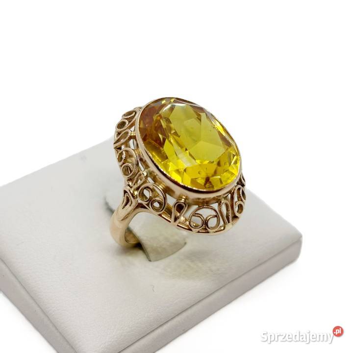 Złoty Pierścionek Próby 585 1028g Rozmiar 15 Elbląg