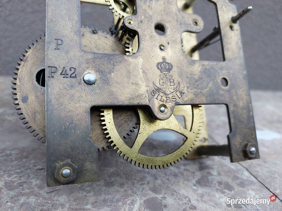 M138 Mechanizm starego zegara ściennego GB Antyki Tczew