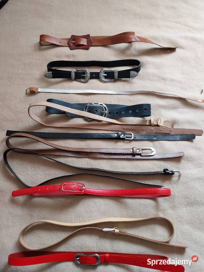 Sztuk 23 damskie paski czerwony Polkowice