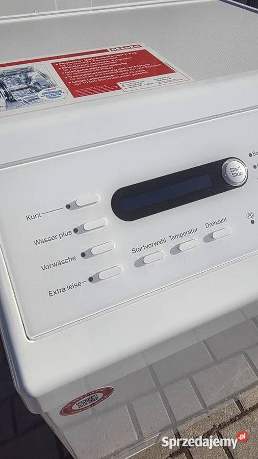 Pralka Miele W 695 F WPM ładowana góry 6 1600
