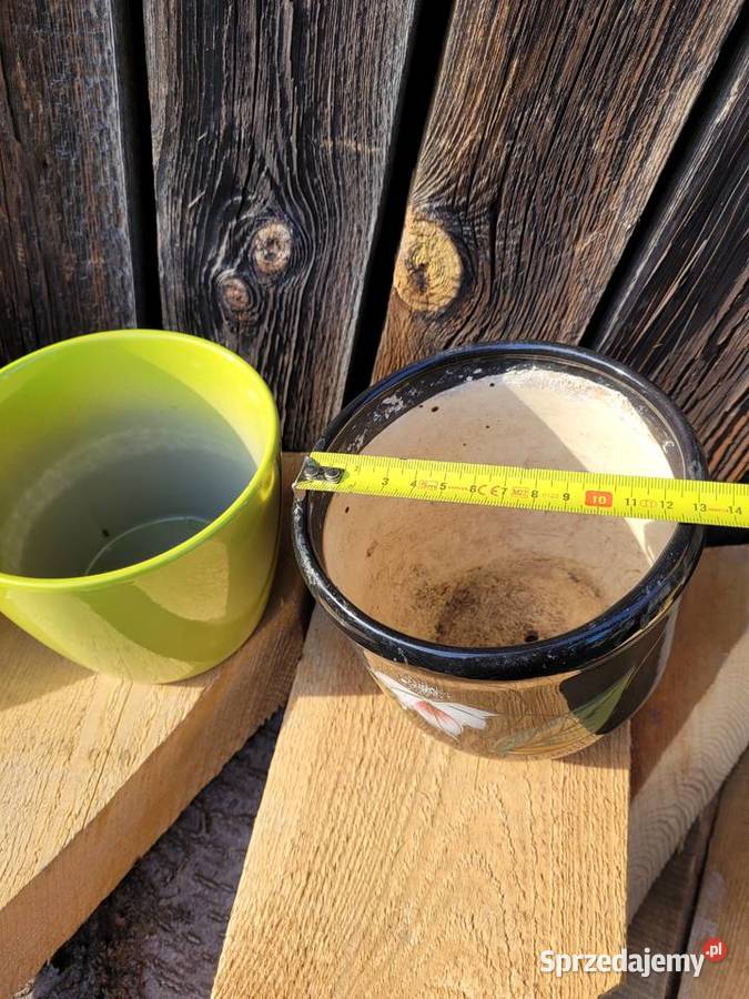 Doniczki ceramiczne 2 Jędrzejów sprzedam