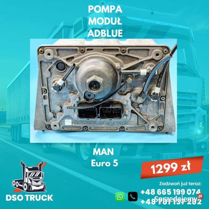 Pompa Modul ADBLUE 81154036090 81154036098 MAN Zawichost