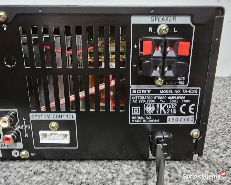 Wzmacniacz stereo Sony TAEX5 małopolskie Kraków