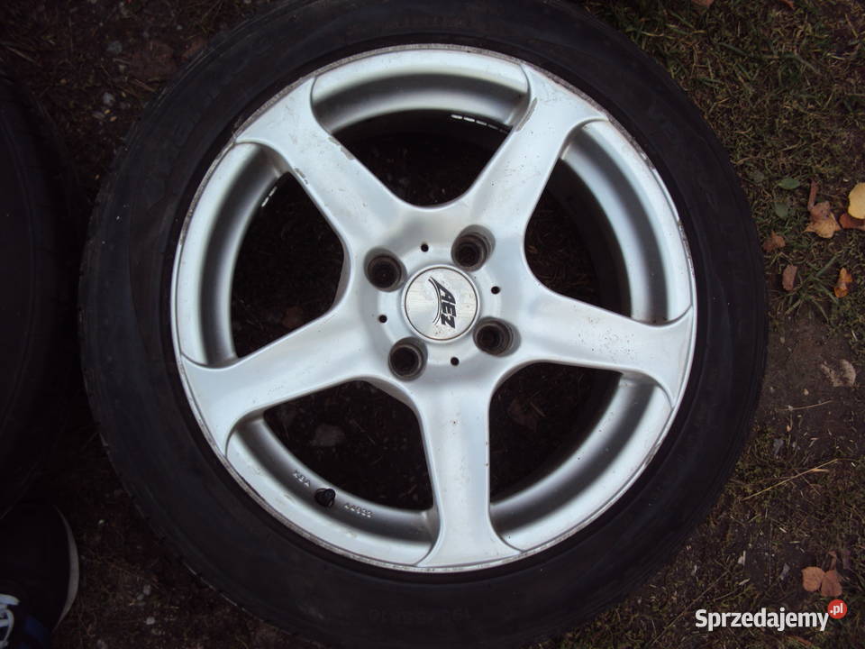koła aluminiowe 4x108 z oponami Letnie 19555r16 sprzedam