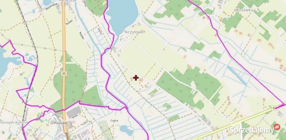 Piękna działka jeziora pod Grajewem w Toczylowie 1500m2 Grunty i działki sprzedam