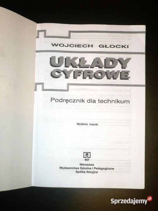UKŁADY CYFROWE Wojciech Głocki Konin