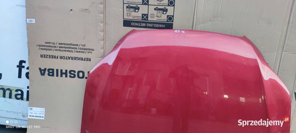 MASKA POKRYWA SILNIKA AUDI Q7 4L ORYGINAŁ LZ3F Maski śląskie Przystajń