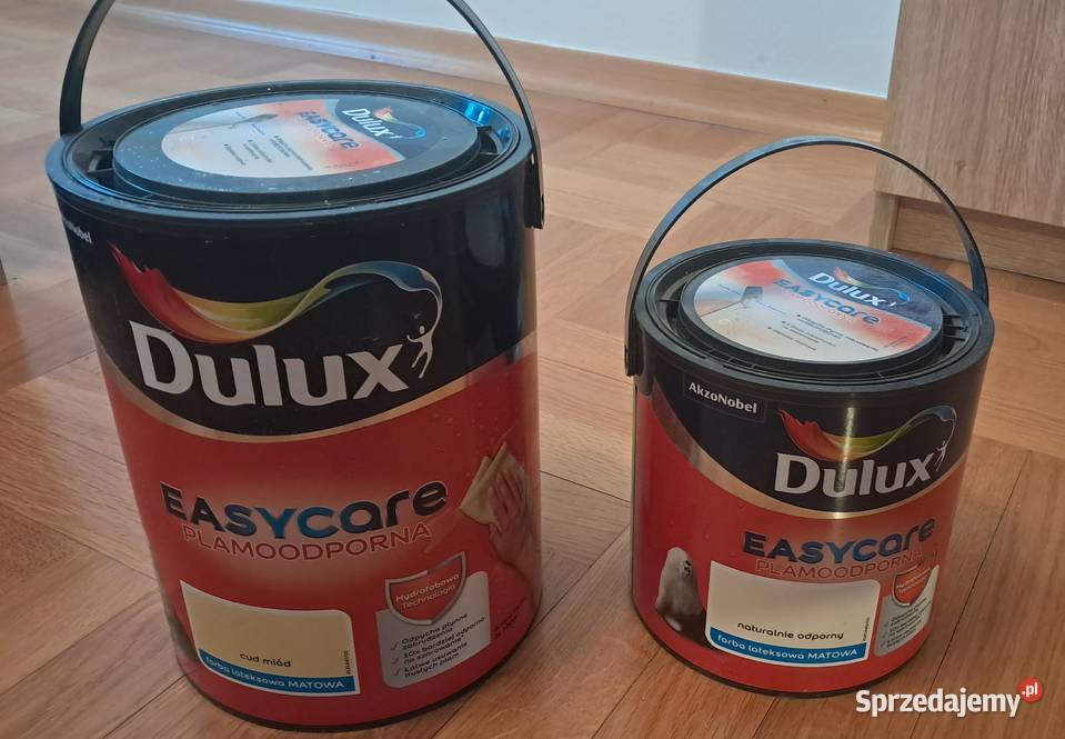 Farby Dulux Easycare lateksowa mat Cud miód 5 Warszawa