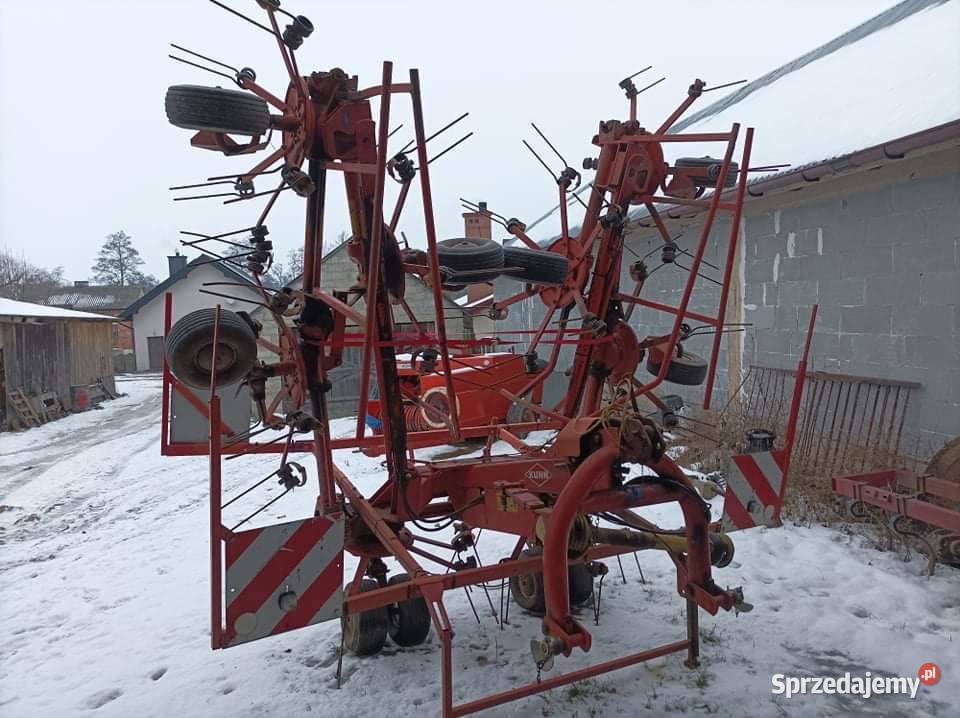 Przegrabiarka kuhn GF 8051 Okazja Niedarczów Górny-Kolonia