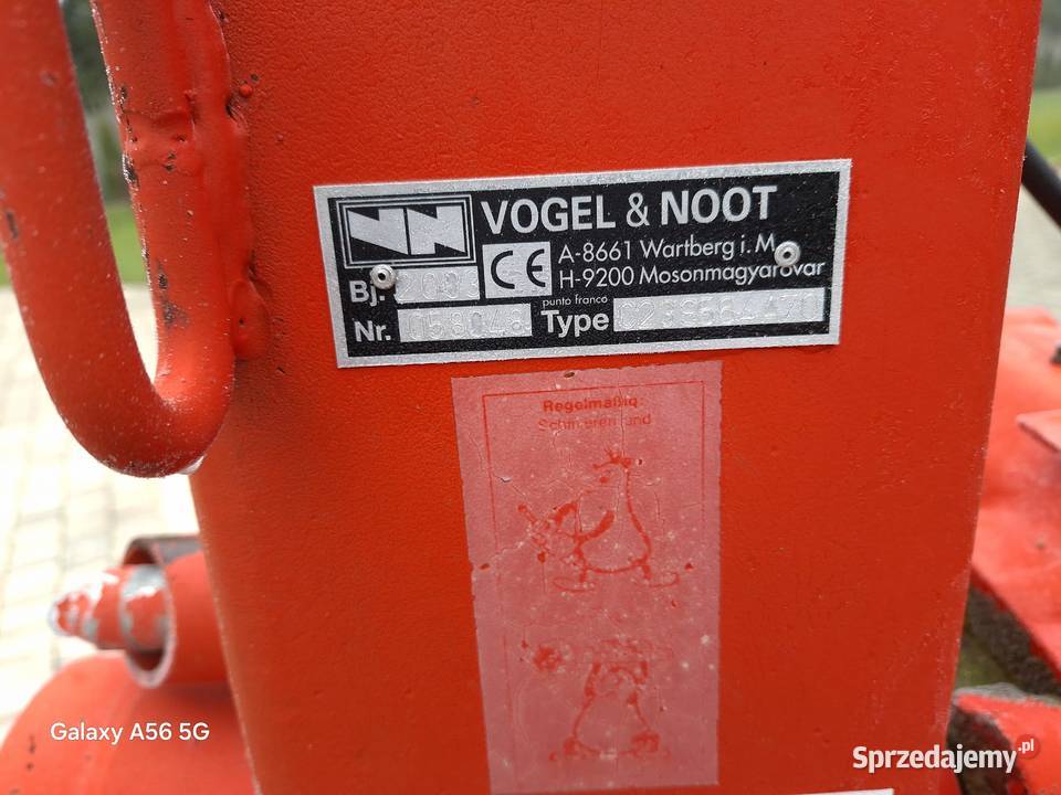 Pług obrotowy 4 skibowy Vogel Noot Września