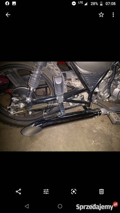 Chopper 125 z rodziny Romet Soft Junak 3201km Pabianice sprzedam