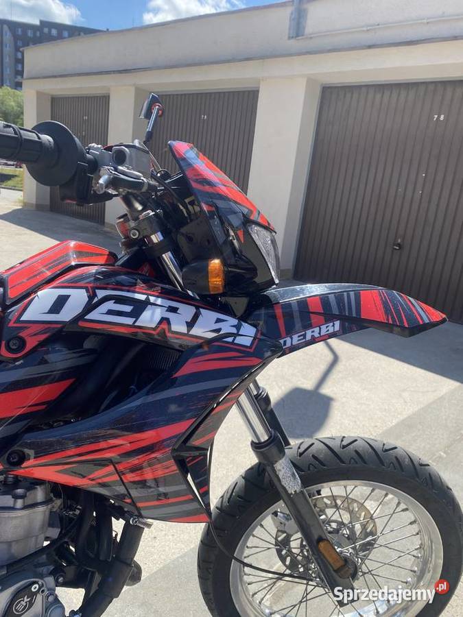 Motorower Derbi Senda supermoto enduro perełka 50cm3 zachodniopomorskie Szczecin