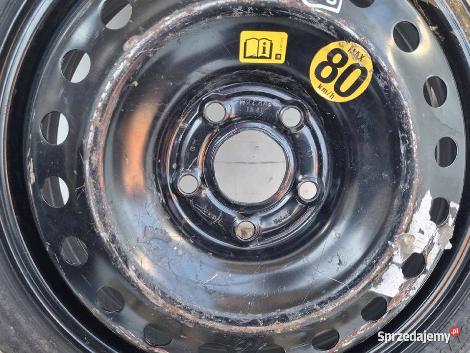 KOŁO DOJAZDOWE Opel Insignia A dojazdówka 12570
