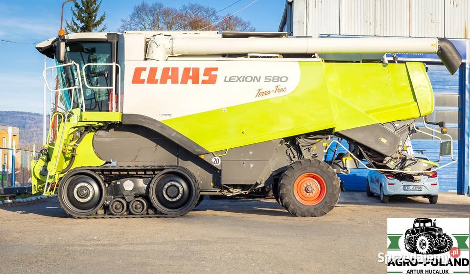 Kombajn zbożowy CLAAS LEXION 580 TT 3326 h 2008 Kudowa-Zdrój