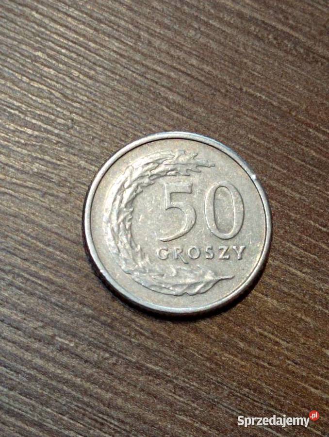 Sprzedam czwarta 50 gr 1992 r Chełm