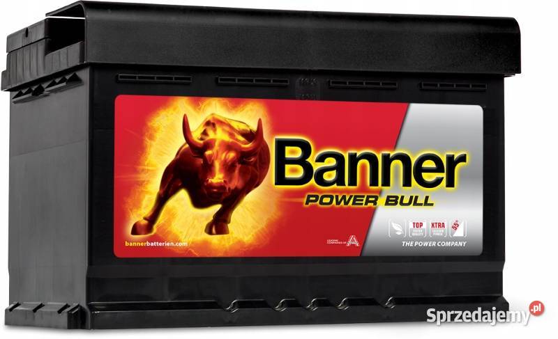 Akumulator 12V 74Ah 680A P Banner Power Bull osobowe Akumulatory dolnośląskie Jelcz-Laskowice