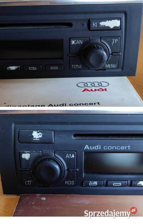 radio radioodtwarzacz cd Audi fabryczne a4 b6 Kielce