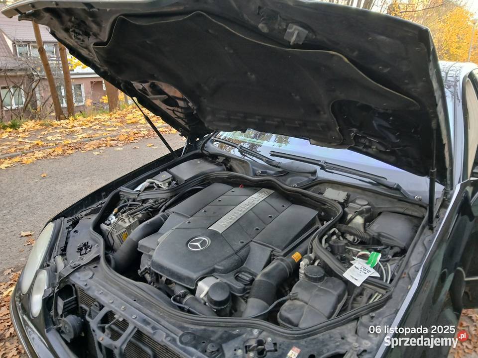 MERCEDES E500 W211 50 V8 LPG jasne wnętrze Gdynia