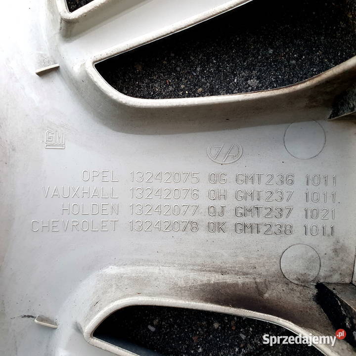 KOŁPAKI OPEL 16 ORYGINAŁ KOMPLET 4 SZTUKI Elbląg