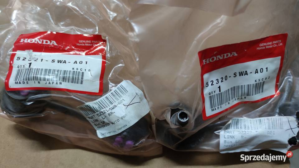 Łączniki wahacza tył OEM Honda CRV III 24b Dąbrowa Tarnowska sprzedam