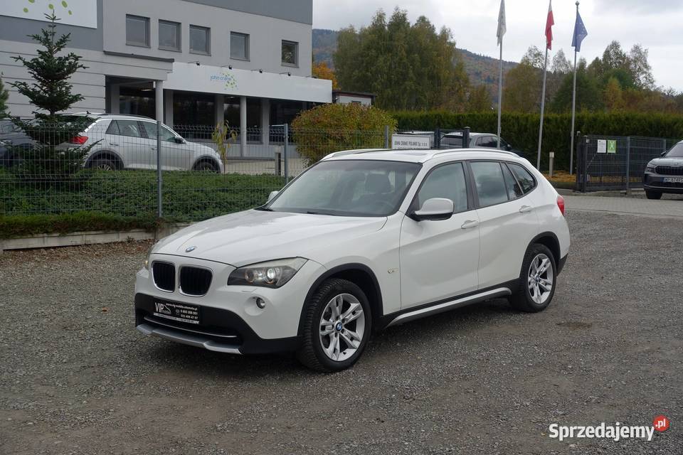 BMW X1 20d 177 xDrive 4x4 Automat Biksenon relingi dachowe Buczkowice sprzedam