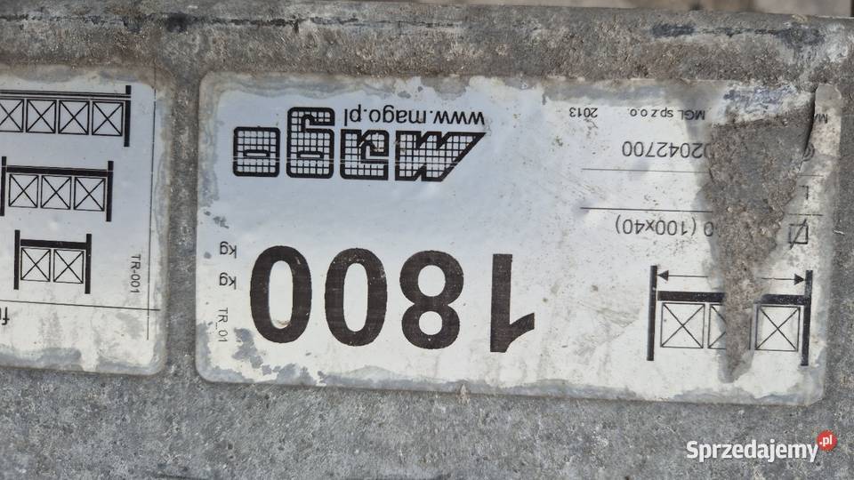 Regały magazynowe trawersy podlaskie