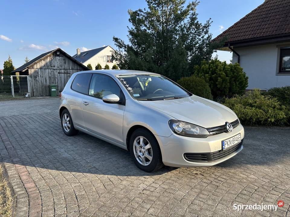 Volkswagen Golf 6 VI 14 tsi trendline srebrny