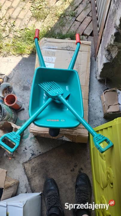 Klein Zestaw ogrodowy Bosch Taczka łopata grabie Książ Wielkopolski