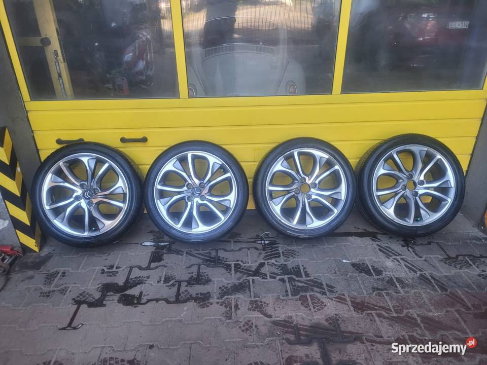 Originalne felgi aluminiowe Citroen 17 komplet