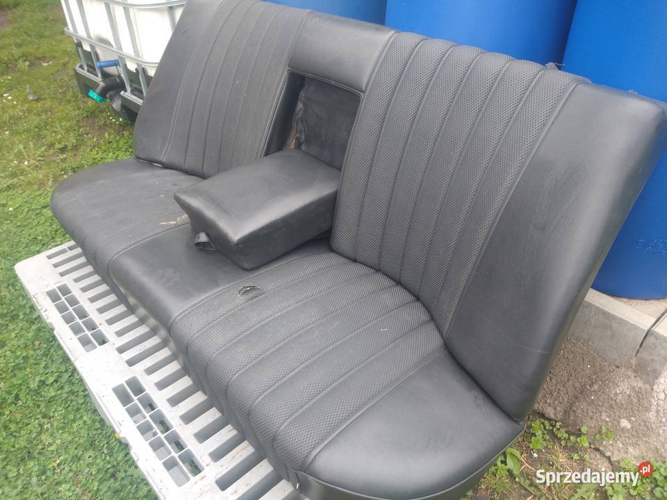 Kanapa Czarna Mercedes W108 108 924 01 16 Skawina