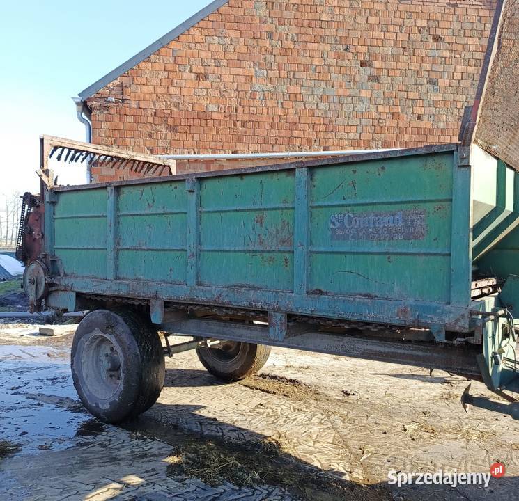 Rozrzutnik obornika Coutand 6t Wyki