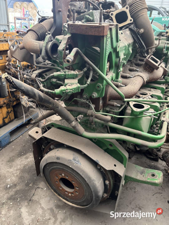 John Deere 6135RW405 Silnik Słupek Blok Kolektor Jastrzębniki