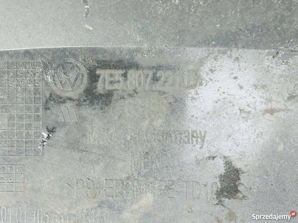 VW TRANSPORTER T6 ZDERZAK PRZÓD PRZEDNI MULTIVAN Części Bieleń