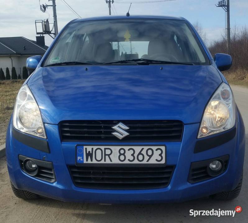 Suzuki Splash 13 DDIS Rok produkcji 2008 mazowieckie Ostrów Mazowiecka