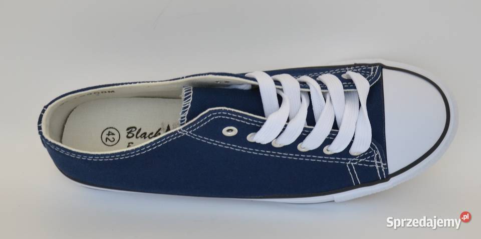 Granatowe męskie trampki rozmiar 43 Żyrardów