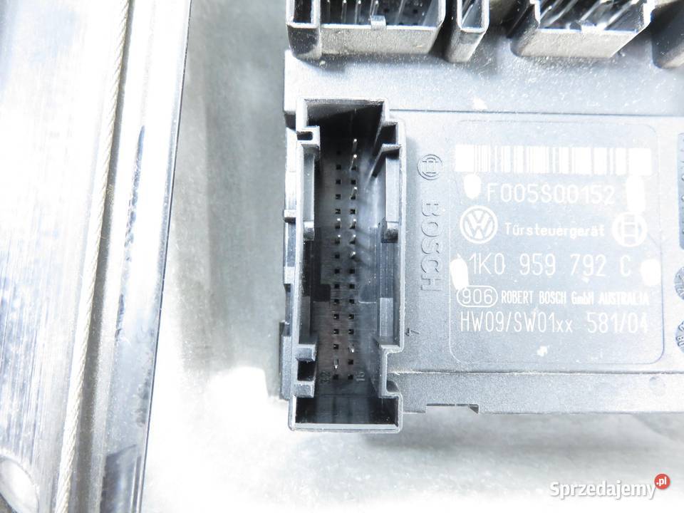 PODNOŚNIK SZYBY PRAWY PRZEDNI VW GOLF PLUS Mechanizmy opuszczania szyb małopolskie