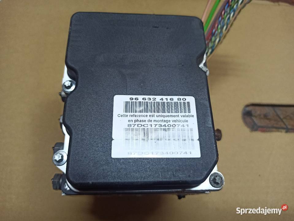 POMPA HAMULCOWA ABS PEUGEOT 307 9663241680 Bolesławiec sprzedam