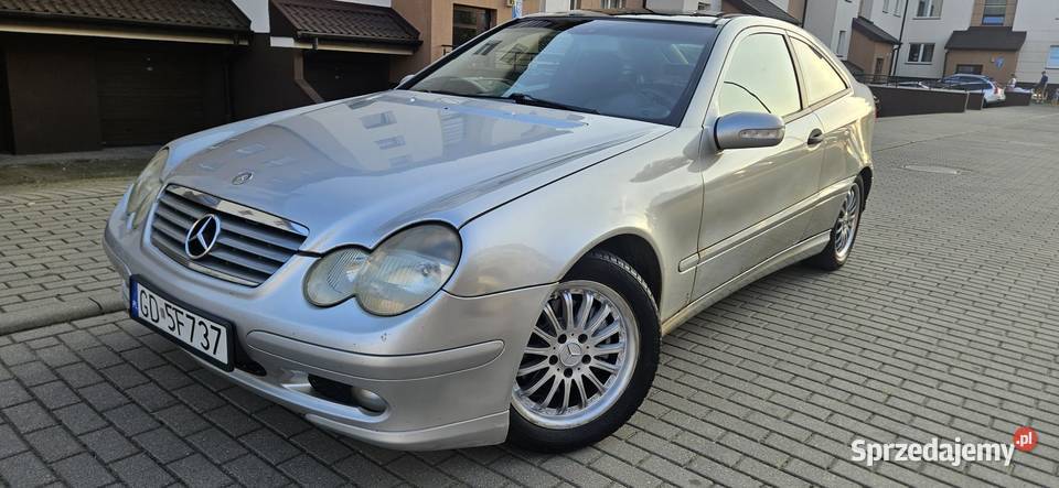 Mecedes Benz C klasa coupe 2001r 18 benz130 Elbląg sprzedam