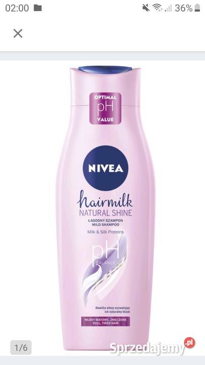Szampon NIVEA 400 ml włosy matowe i zmęczone 7 Konin sprzedam