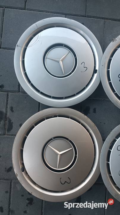 Komplet kołpaków Mercedes R 15 Pozostałe sprzedam