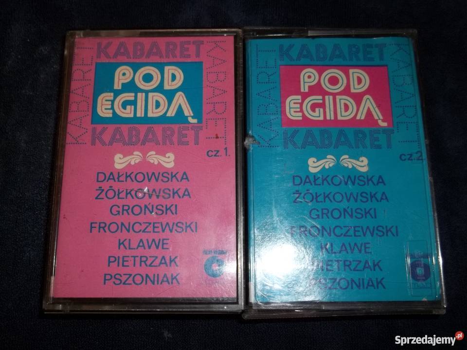 Kabaret pod Egidą Jan Pietrzak 2e kasety Łódź