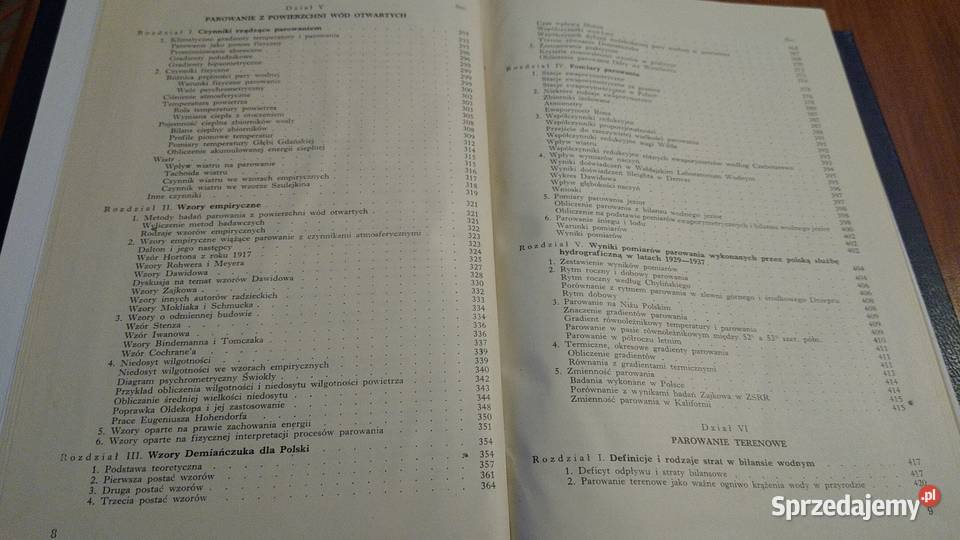 Hydrologia kontynentalna Cz 2 Fizyka wody Dębski Gdańsk