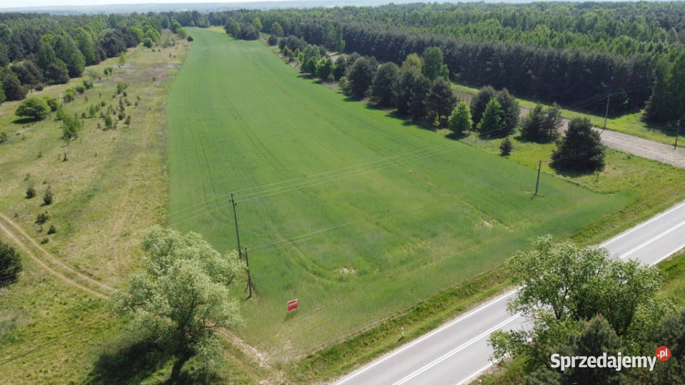 Duża działka inwestycyjna Wisły w Kłudziu mazowieckie Kłudzie