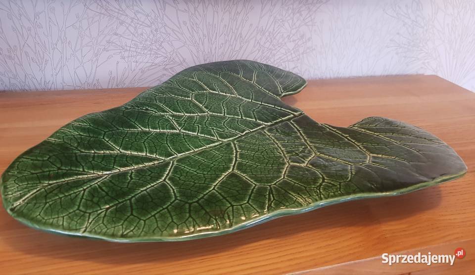 Patera Kadyny ceramika dizajn PRL unikat warmińsko-mazurskie Orneta